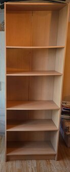 Šatní skříň, regál, komoda a botník - 6