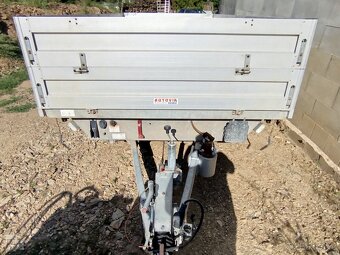 AGADOS PORTHOS B2 Třístranný sklápěcí přívěs sklápěč sklopka - 6