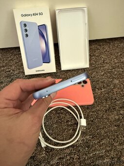 Samsung Galaxy A54 5G 128gb violet. TOP stav, zaruka, obal. - 6