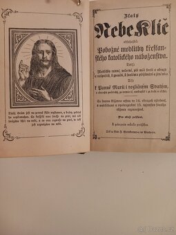 Zlatý nebe klíč Bible 1896 - 6