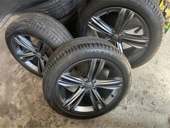 Tiguan II 5N 19” letní alu kola, nové pneu, originál - 6