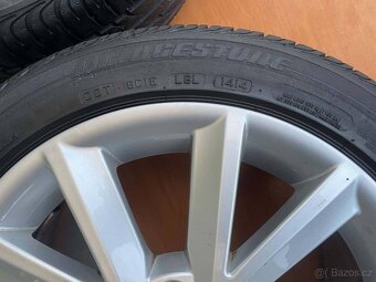 Skoda FABIA disky silber 7jxR16 ET46 215 45 R16 letné - 6