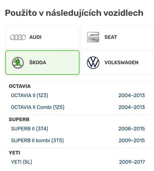 Brzdové destičky sada zadní TRW GDB1841 - 6