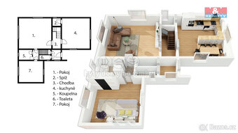 Prodej rodinného domu 6+kk, 180 m², Čečelice, ul. Hřbitovní - 6