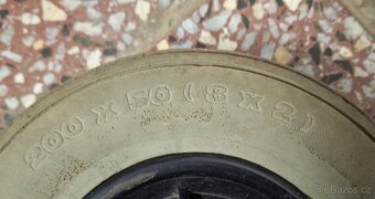 Pneu, plášte, duše na invalidní vozík - 6