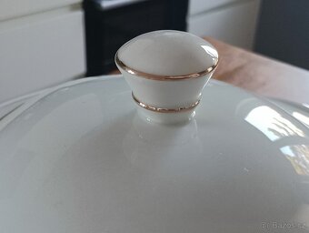 STAROŽITNÁ ART DECO PORCELÁN TERINA KMP BYSTŘÍCE - 6