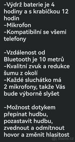 Bezdrátová sluchátka Eikela T12 - 6