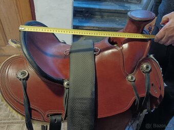 Prodám westernové sedlo - hafling - 6