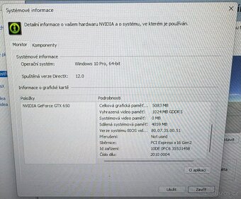 STARŠÍ HERNÍ PC/I5/NVIDIA GTX 4GB/SSD/VÁNOČNÍ DÁREK - 6
