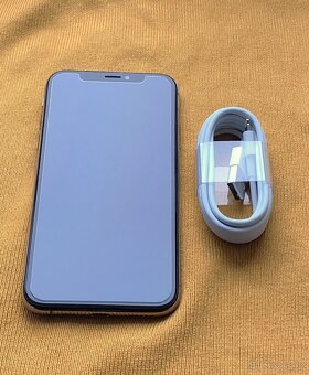 TOP STAV - Apple Iphone XS 64GB zlatý baterie 100% - 6