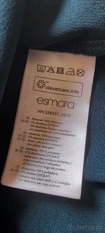 Esmara smaragdové elegantní šaty s dlouhým rukávem - 6