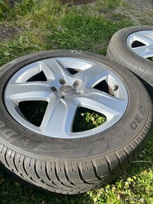 Prodám alu audi 5x112 r18 zimní pneu 235/55/18 - 6