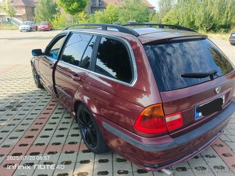 Bmw e46 318i touring, chiarettorot metallic - 6
