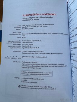 MATEMATIKA, ČESKÝ JAZYK k přijímačkám s nadhledem, v pohodě - 6