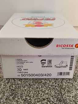 Dětské zimní barefoot boty Ricosta vel. 20 - 6