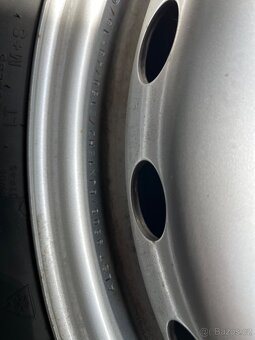 Plechové disky R16, 5x118, Et 50, 6Jx16 (zánovní stav) - 6