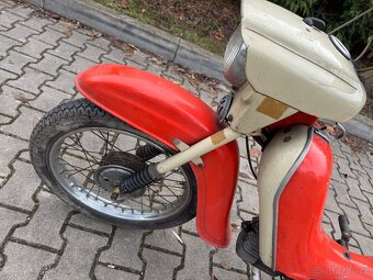 Jawa 21, 1969 platné doklady, malá SPZ - 6