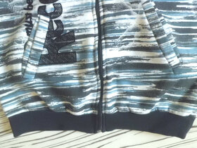 BEST BLOOD parádní teplejší žíhaná mikinová bunda s kapucí X - 6