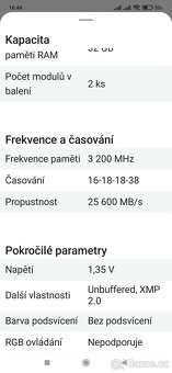 RAM DDR4 G.SKILL 2x16gb - 6
