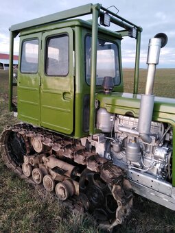 Pásový traktor do lesa Bolgar T54 po velké opravě - 6
