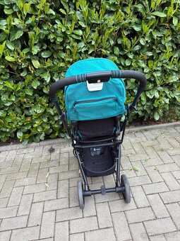 Kočárek CYBEX Eezy S Twist+2 Black 2021, river blue - 6