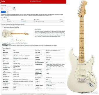 Fender Player Stratocaster - 6