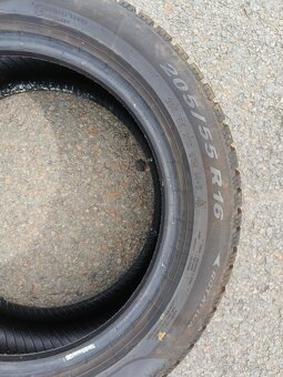 2ks Zimní Pirelli Winter Cinturato 2 205/55 R16 91H DOT 3223 - 6