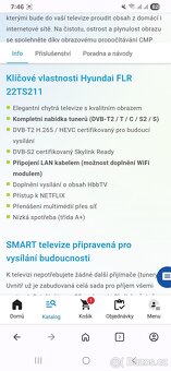 Prodám smart TV Hyundai 22 palcu - 6