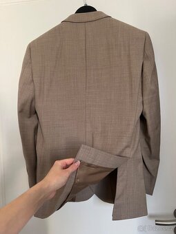 Pánský svatební oblek BANDI Pontarelli Sabbia (Slim Fit) - 6