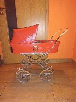 Retro dětský kočárek - 6