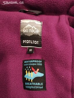Dívčí zimní (lyžařská) bunda PiDiLiDi, vel.110 2ks - 6