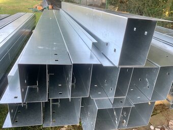 Ocelova konstrukce 3,1x7,8m, pozink - 6