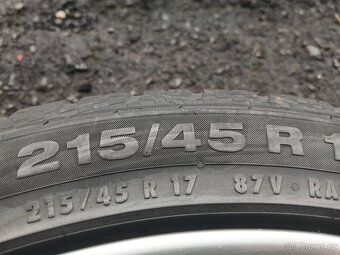 Sada Orig ALU kol Opel 215/45R17 letní - 6