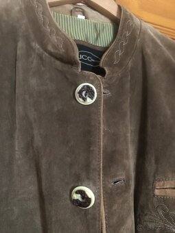 Lehká myslivecká kožená bunda - 6