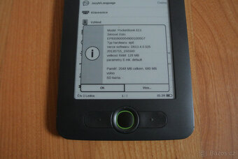Čtečka e-knih PocketBook 613 s českým menu, jako nová - 6