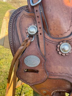 Westernové sedlo wade - 6