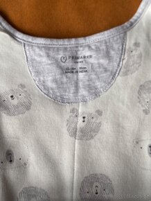 Zavinovačka černý satén,spací pytel Primark, top - 6