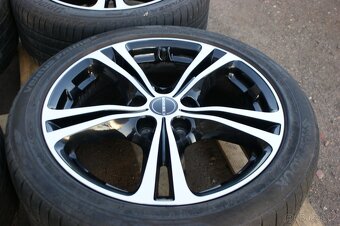 Borbet dvoubarevna R17 VW Seat Skoda Audi 5x112 letni pneu - 6