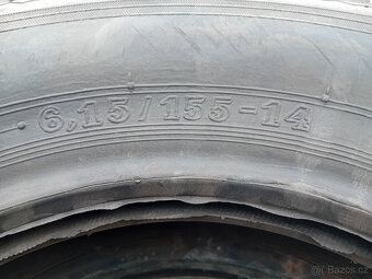 Diagonální pneu škoda 1000 mb OS-25 155/14 - 6