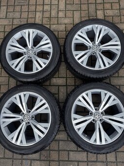 ORIGINÁL Alu Volkswagen KALAMATA R18, 5x112 - TOP, TPMS - 6