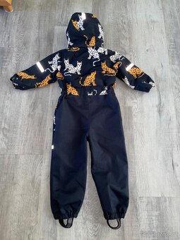 Nepromokavá kombinéza s leopardy Lindex FIX - 6