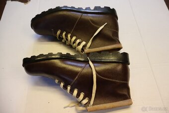 Nové kožené  boty - 6