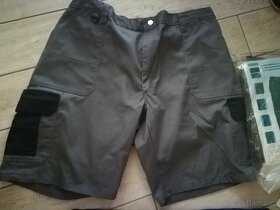 Kalhoty, kraťasy pracovní, montérky, nenošené, nové, vel.64 - 6