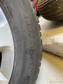 Plechové disky Chevrolet Cruz + pneu Michelin 205/60 R16 - 6