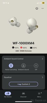 Prodám krásná sluchátka Sony WF-1000XM4 - 6