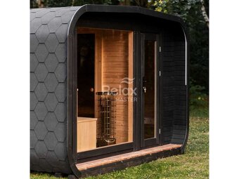 Finská sauna LUX s předsíní 245×340 - 6