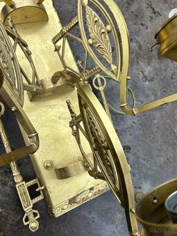 Starožitné nástěnné svítidlo - 6