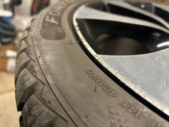 Alu kola 4x100, Opel Corsa s pneu M+S Fortune 215/45 R17 - 6
