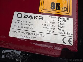 Bubnová sekačka DAKR FD 2H - 6