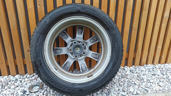 Alu kola VW Passat B7 6Jx16H2 ET44 vč. zimní pneu Hankook - 6